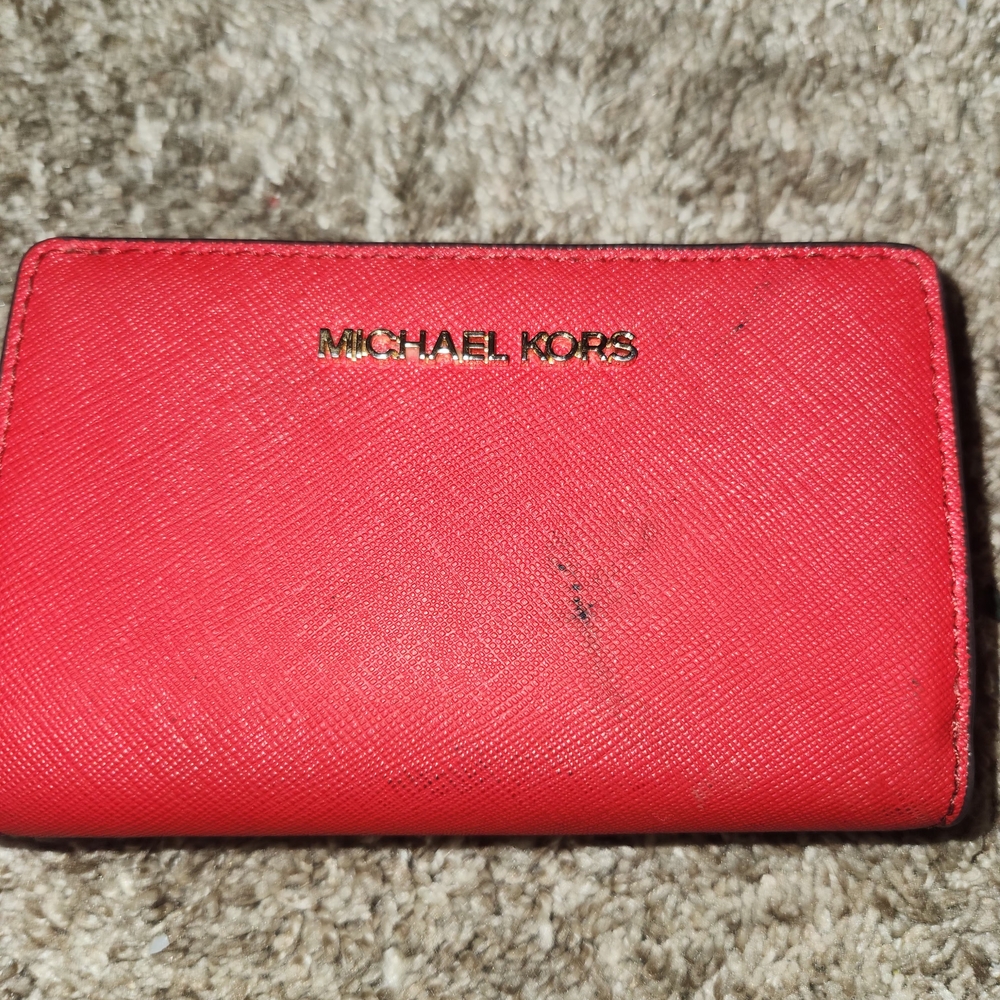 Michael Kors Red Wallet